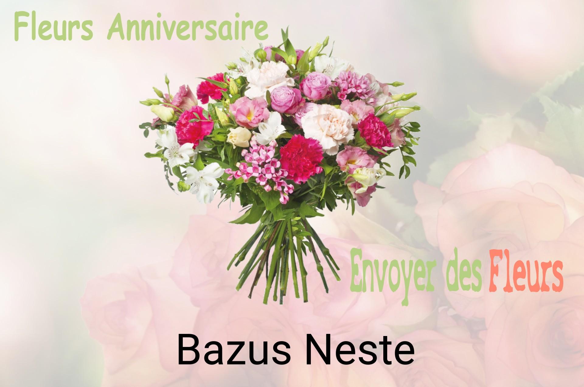 Bouquet de fleurs d’anniversaire livré à Bazus-Neste