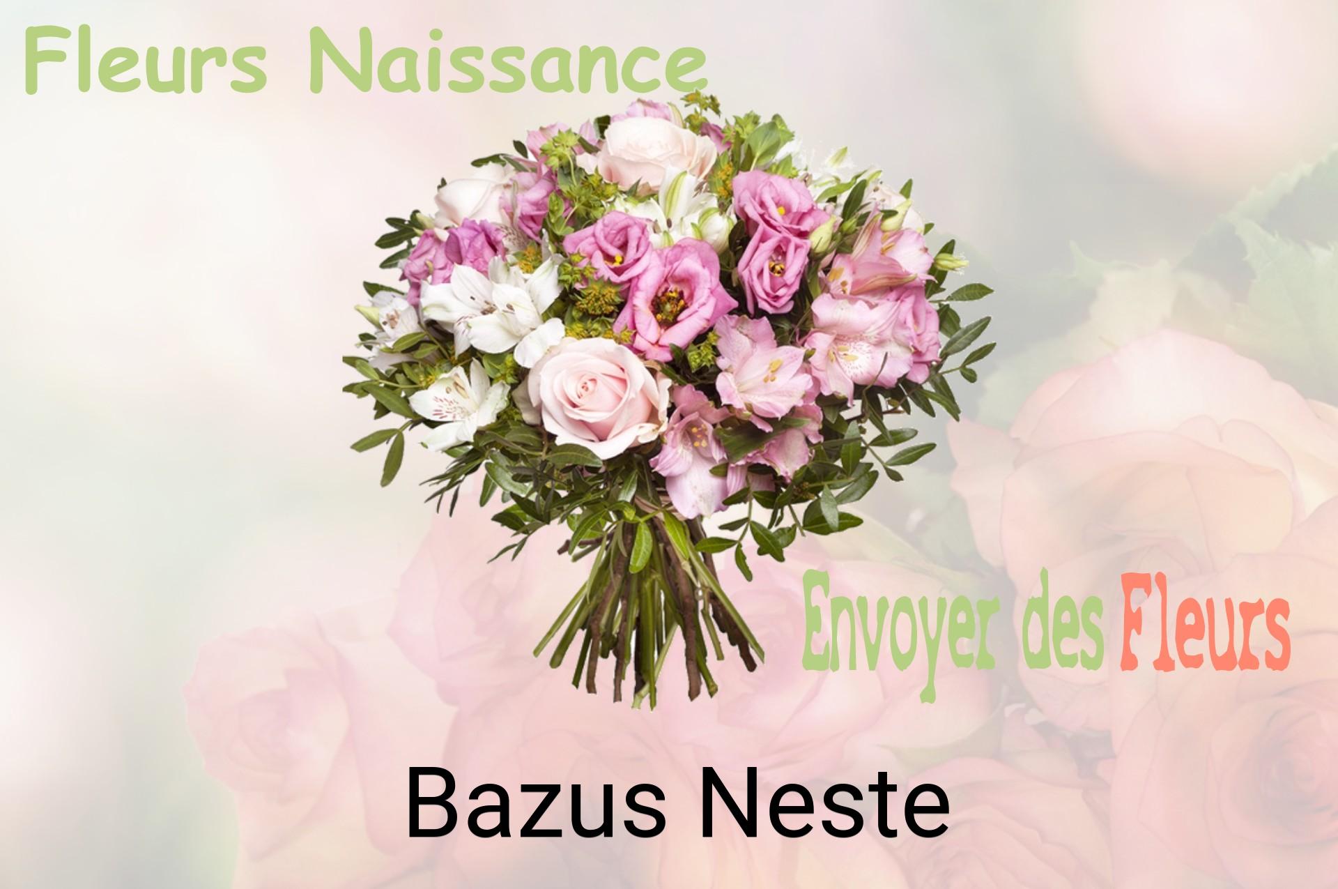 Bouquet de fleurs de naissance livré à Bazus-Neste